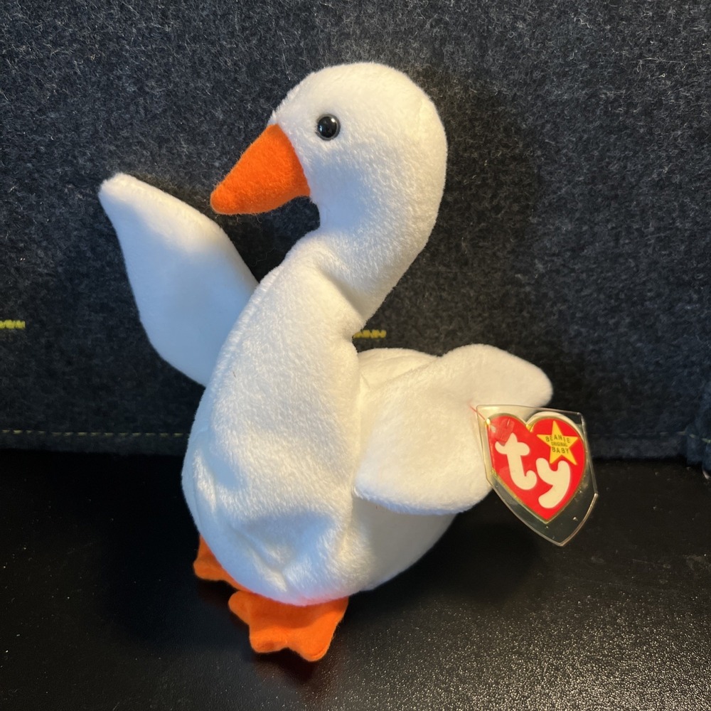 Ty Beanie Baby GRACIE the White Swan (5.5 Inch) Plush Stuffed Animal Toy